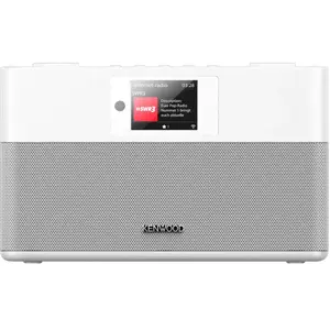 Kenwood CR-ST 120 S (DAB+ DAB, FM, Bluetooth, WiFi), Radio, Blanc
