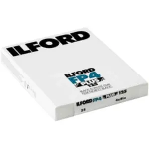 Ilford FP4 Plus plan film noir et blanc 8x10 - 125 ISO 25 feuilles pas cher