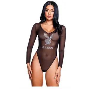 Playboy Lingerie - Sparkling Bunny Teddy pas cher