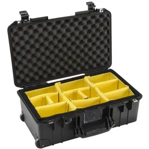 Comparateur de prix : Peli 1535 Air Beschermkoffer Handbagage Zwart met Verdelerset