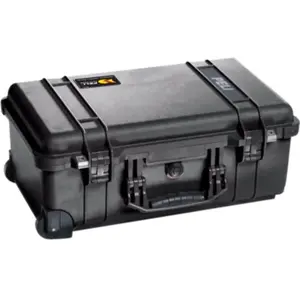 Peli 1514 zwarte trolley met dividers 501x279x193 mm pas cher