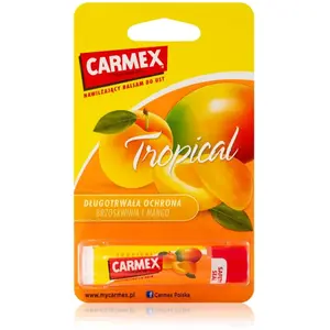 Carmex, Soin pour les lèvres, Baume à lèvres tropical - 4 grammes pas cher
