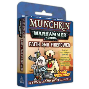 Munchkin Warhammer 40k Faith and Firepower - Uitbreiding - Kaartspel - Engelstalig - Steve Jackson Games