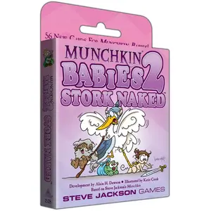 Steve Jackson Games | Munchkin Babies 2 Stork Naked Family Card Game, ... pas cher