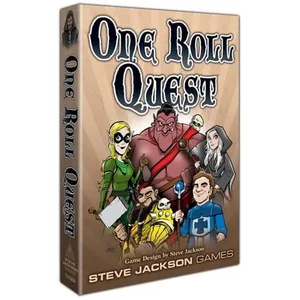 One Roll Quest - 2nd Edition - Kaartspel - Engelstalig - Steve Jackson Games pas cher