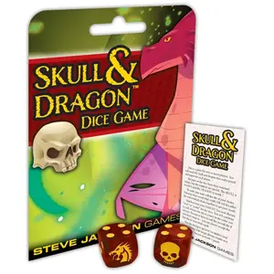 Skull and Dragon Dice Game - Dobbelspel - Steve Jackson Games pas cher