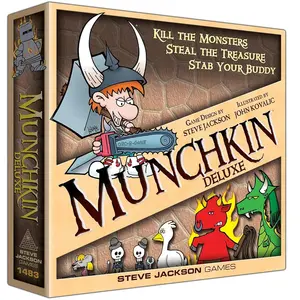 Asmodee Enigma Munchkin Deluxe (SJG1483) (Anglais) pas cher