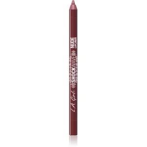 LA Girl - Shockwave Nude Lipliner - Rosewood pas cher
