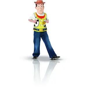 Disney Déguisement Woody - Rubie's - Masque Eva + Plastron - Enfant 4 ans et plus - Licence Toy Story pas cher