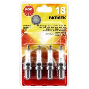 NGK Jeu de 4 bougies d'allumage pour BMW: Série 7, Série 5, Série 8, S...Vendu paroscaro