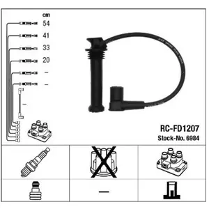 Comparateur de prix : NGK Bougiekabelset