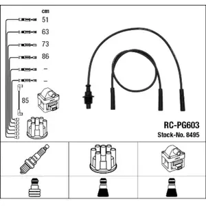 Comparateur de prix : Bougiekabelset RCPG603 NGK