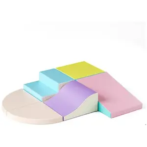 TTLIFE 6 Blocs de Construction en Mousse Parcours Motricité Bébé en Mo... pas cher