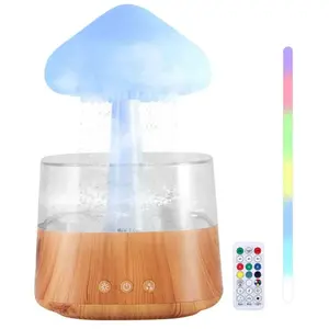 TTLIFE Humidificateur 3 en 1 Design Nuage Pluie, Télécommande Veilleus... pas cher