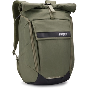 Sac à dos THULE - Paramount Backpack 24L - Vert olive/noir - Ergonomique - Hydrofuge - 24L pas cher