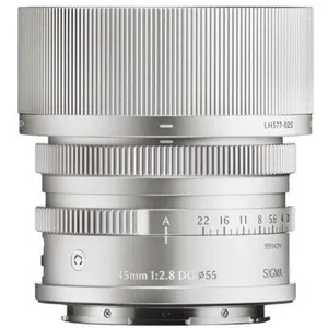 Objectif hybride Sigma DG CTP 45 mm f/2,8-22 Argent pour Monture L pas cher