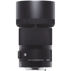 Objectif hybride Sigma 70 mm f/2.8 DG Macro Art Noir Monture Sony E pas cher