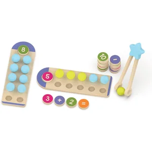 Learning Resources houten tel- en matchset educatief speelgoed.Vendu parbol