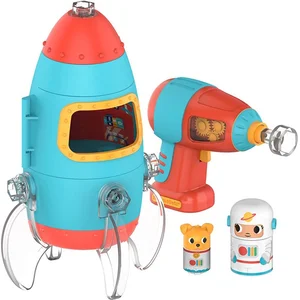 Educational Insights Learning Resources Fusée Bolt Buddies Design & Drill, jeu de construction pour la motricité fine