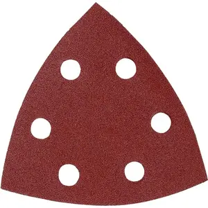 Comparateur de prix : Makita Lot de 10 feuilles triangulaires abrasives 94mm - Taille - Grain 320