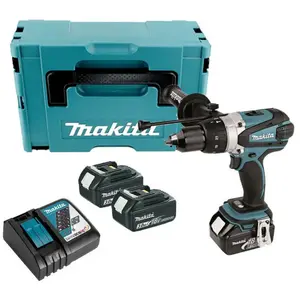 MAKITA Perceuse visseuse à percussion 2x18V 3Ah Li pas cher