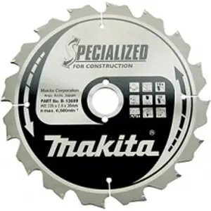 Comparateur de prix : LAME DE SCIE CIRCULAIRE CARBURE MAKITA B-27246 Ø 210MM X 30MM 14 DENTS