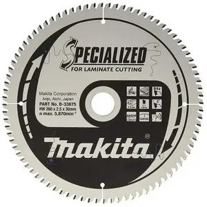 Lames de scie Specialized Stratifié MAKITA B-33875 pas cher