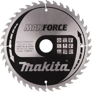 Comparateur de prix : Makita B-32356 Makforce lame de scie circulaire 210x30 mm pour bois