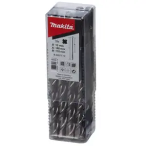 Lot de 10 foret sds plus v plus 8X210MM Makita B-47472-10 pas cher