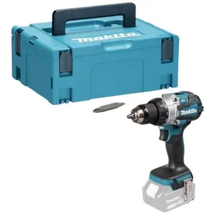 Perceuse à percussion 18V 70Nm (solo) en Makpac - MAKITA DHP489ZJ pas cher