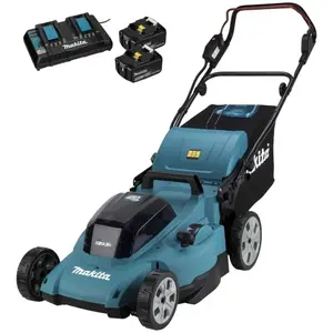 Makita DLM480PT2 Accu Grasmaaier 48cm 2x18V 5.0Ah