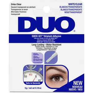Comparateur de prix : Colle pour bandes de faux cils Quick-Set DUO 5 g - Transparente