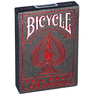 Jeu de cartes Bicycle Ultimates Mettaluxe Rouge pas cher