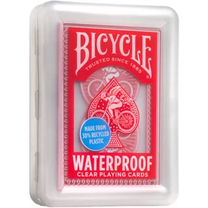 Bicycle® Waterproof - Waterbestendige Plastiek Speelkaarten - Plastiek Opbergdoosje - Zomerspeelgoed