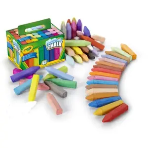 Crayola 48 CRAIES DE TROTTOIR LAVABLES pas cher