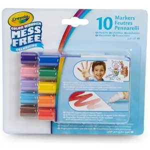 Comparateur de prix : 10 mini feutres Crayola Color wonder