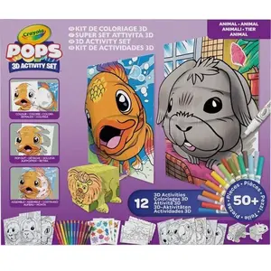 Jeu créatif Crayola Pops 3D Gift Set pas cher