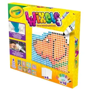 Comparateur de prix : Crayola - Wixels - Hobbypakket - Pixelkunst Activity Kit Voor Kinderen - Dieren thema