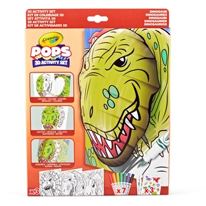 Comparateur de prix : Crayola - POPS - Hobbypakket - 3D-Activiteiten Voor Kinderen - Dinosaurus Thema
