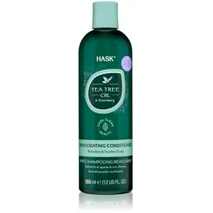 Hask Conditioner Tea Tree Oil & Rosemary Invigorating Conditioner - Tea tree olie & rozemarijn - Hydratatieboost - Kalmeert de hoofdhuidVendu parbol