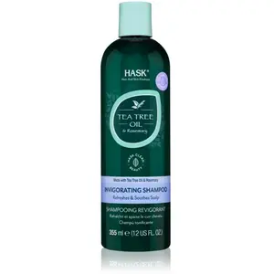 Hask Shampoo Tea Tree Oil & Rosemary Invigorating Shampoo - Tea tree olie & rozemarijn - Hydratatieboost - Kalmeert de hoofdhuid pas cher