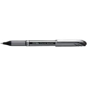 Pentel - Stylo roller gel EnerGel Liquid Plus BL27, noir pas cher