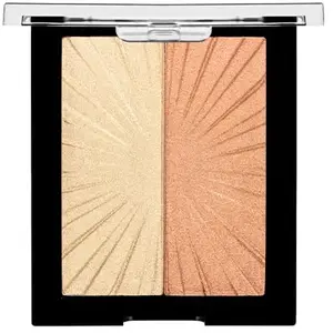 Wet n Wild Megaglo Blushlighter, Duo de Blush et d'Enlumineur pour Sculpter, Éclairer et Illuminer Instantanément, Pigments Nacrés Micro-Fins Ultra-Réfléchissants, Nuance Metone Someone pas cher