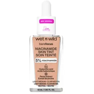 Comparateur de prix : wet n wild Bare Focus Niacinamide Skin Tint Vloeibare foundation
