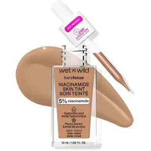 wet n wild Bare Focus Niacinamide Skin Tint Vloeibare foundation pas cher