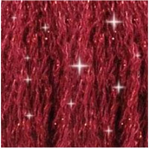 Fil à broder Mouliné Etoile 8 mètres - DMC(...) - Rouge (C814) pas cher