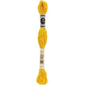 Fil à broder Mouliné Etoile 8 mètres - DMC(...) - Jaune (C972) pas cher