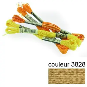 DMC Borduurgaren-3828 Licht Bruin pas cher