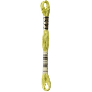 DMC Borduurgaren-3819 Lime Groen pas cher
