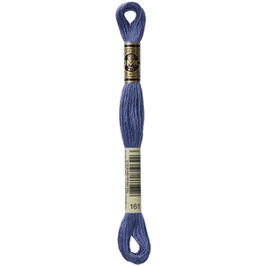 DMC Borduurzijde 161 Asgrijs Blauw - 100% Katoen pas cher